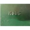 Image 6 : Irving Emblem 3'' x 3 3/4'' and Planet Jr. No. 6 Farm Implement Cast Plate Measuring 5" Across
