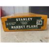 Image 10 : Vintage Stanley Duplex Rabbit Plane No. 78 With Original Box and Instructions