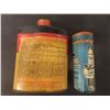 Image 2 : Two Vintage Automotive Tins: Master Spark Plug and Block Weld, Both With Product