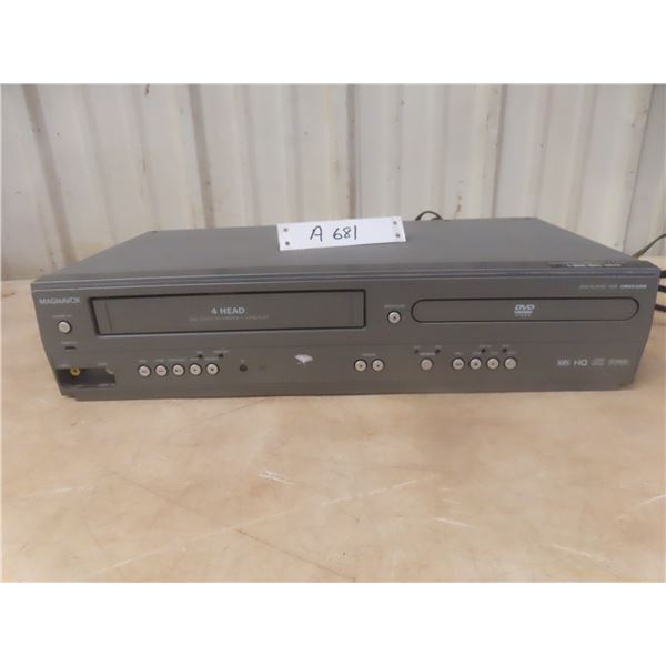 Magnavox Combination VCR and DVD Player