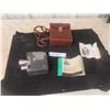 Image 1 : Vintage Tower 8mm Movie Camera Model T185 With Original Manual and Case