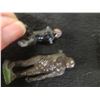 Image 4 : Twelve Pieces Painted Metal Animals, Palm Trees, and Army Men, Some With Damage