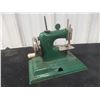Image 8 : Vintage Casige Toy Sewing Machine With USN Navy Solid Brass Padlock by Morgan and Sons of Boston