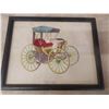Image 3 : Five Framed Pictures of Vintage Automobiles 8" x 10" 