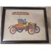 Image 5 : Five Framed Pictures of Vintage Automobiles 8" x 10" 