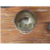 Image 7 : Trapeze Bar, Cast Iron Bird Door Stop, Wall Art, Silver-Plated Cup, Mandarin Orange Crate