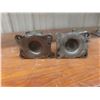 Image 2 : Two Heavy-Duty Swivel Caster Wheels