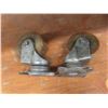 Image 3 : Two Heavy-Duty Swivel Caster Wheels