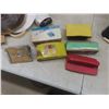Image 9 : Paint and Repair Supplies Including Paint Tray, 2 Inserts, Paint Brushes, Sanders, Tapes, Sandpaper