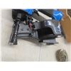 Image 5 : Mastercraft Air-Powered Coil Roofing Nailer With Manual, Case, and Shingle Nails