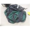 Image 13 : Two Floatation Devices With Inner Tubes, Pair of Swim Flippers and a Tote (No Lid) 