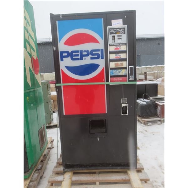 Upright Pepsi Vending Machine (Not Working)