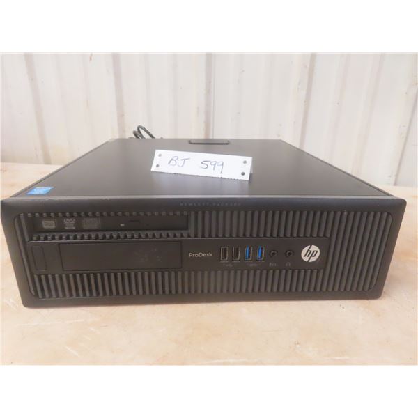 HP ProDesk 600 G1 Desktop Computer With Intel i5, WiFi, Power Cable