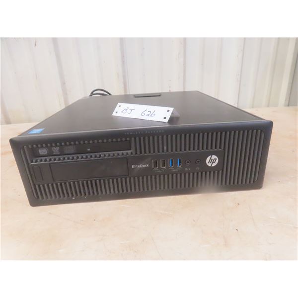 HP EliteDesk 800 G1 Desktop Computer With Intel i5, WiFi, Power Cable