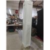 Image 6 : Five-Panel White Painted Bi-Fold Door Measuring Approximately 78 1/2" x 60"
