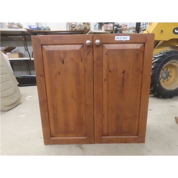 Two-Door Cabinet Measuring 30 1/4" x 30" x 13"
