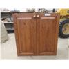 Image 1 : Two-Door Cabinet Measuring 30 1/4" x 30" x 13"