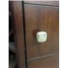 Image 20 : Wood China Cabinet With Glass Doors, Built-In Wine Rack and