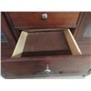 Image 9 : Wood China Cabinet With Glass Doors, Built-In Wine Rack and