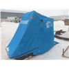 Image 3 : One Man Ice Fishing Shack on Skis with Snowmobile Hitch 