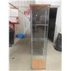 Image 1 : Glass Display Case With Three Glass Shelves Measuring 63 1/2" x 14 1/2" x 16 3/4"