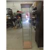 Image 3 : Glass Display Case With Three Glass Shelves Measuring 63 1/2" x 14 1/2" x 16 3/4"