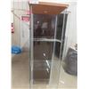 Image 6 : Glass Display Case With Three Glass Shelves Measuring 63 1/2" x 14 1/2" x 16 3/4"