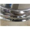 Image 4 : Two Chrome-Framed Round Mirrors Measuring 24" Diameter