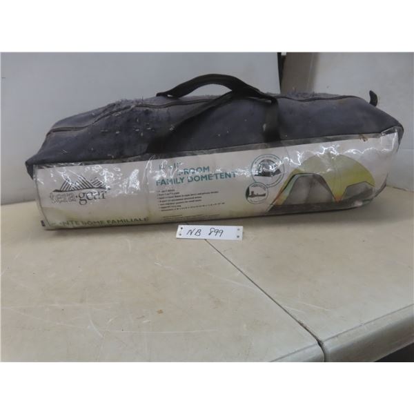 Two-Room Family Dome Tent Measuring 13' x 11'