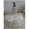 Image 3 : Three Porcelain Light Shades Measuring 17 3/4" Diameter