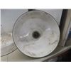 Image 4 : Three Porcelain Light Shades Measuring 17 3/4" Diameter