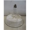 Image 5 : Three Porcelain Light Shades Measuring 17 3/4" Diameter