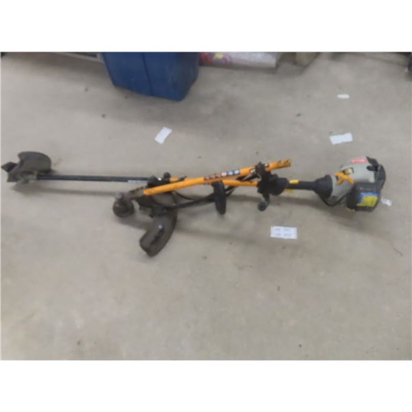 Ryobi Gas-Powered Weed Trimmer With String Head and Blade