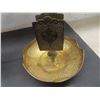 Image 7 : Brass Kettle and Bowl, Vintage Ashtray With Matching Holder, Vase, Set of Bells 