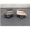 Image 8 : Silver-Plated: Serving Tray, Pitcher, Salt, Pepper Shakers  Plus More 