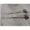 Image 1 : Twenty Fishing Rods With Six Fishing Reels