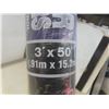Image 6 : Carpet Runner Measuring 54" x 32" With New Roll Landscape Cloth Measuring 3' x 50' 