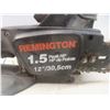 Image 11 : Electric Remington Chain Saw, Work Gloves, Tiger Torch, Compressor Hose, Funnels, Tin Tape