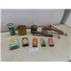 Image 1 : Vintage Bug Sprayers Including One With Glass Base, Lighter Fluid Tins