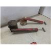 Image 2 : Vintage Bug Sprayers Including One With Glass Base, Lighter Fluid Tins