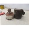 Image 4 : Vintage Bug Sprayers Including One With Glass Base, Lighter Fluid Tins