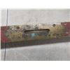 Image 10 : Assorted Tools Including Wrecking Bars, Pipe Wrenches, Stanley Wood Level, Tool Pouch, 