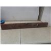 Image 9 : Assorted Tools Including Wrecking Bars, Pipe Wrenches, Stanley Wood Level, Tool Pouch, 