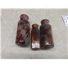 Image 10 : Vintage Pantry Tins: Honey, Corn Syrup, Yeast, Coffee And Three Apothecary Glass Bottles and More 
