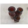 Image 11 : Vintage Pantry Tins: Honey, Corn Syrup, Yeast, Coffee And Three Apothecary Glass Bottles and More 