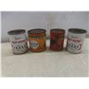 Image 8 : Vintage Pantry Tins: Honey, Corn Syrup, Yeast, Coffee And Three Apothecary Glass Bottles and More 