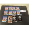 Image 1 : Twelve Factory-Sealed Hockey Card Packs Including 1991–92 O-Pee-Chee, 1999 Upper Deck Retro