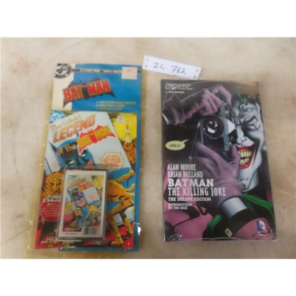 Batman Live Action Audio Cassette, Collectors Comic -Read and Listen