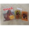 Image 1 : Oui Magazine October 1972 With The Pocket Playboy Paperback and Is Nothing Sacred Anthology