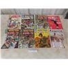 Image 1 : Six Magazines and Comics: Deadly Hands of Kung Fu, 1976 Fighting Stars, and 1973 Esquire